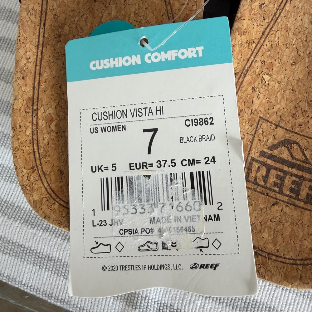 Reef NEW Women's Vista Hi Platform Sandal Size 7 #113A - Picture 4 of 8